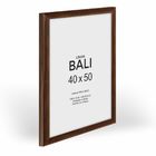 Moldura Pronta Bali Marrom Madeira Pinus para Fotos de 40x50cm