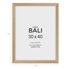Moldura Pronta Bali Pinus Madeira Pinus para Fotos de 30x40cm