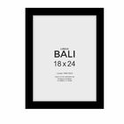 Moldura Pronta Bali Preto Madeira Pinus para Fotos de 18x24cm