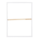 Moldura Pronta Basic Branco 50x70cm