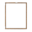 Moldura Pronta Basic Marrom 40x50cm