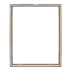 Moldura Pronta Basic Preto 40x50cm