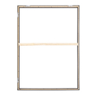 Moldura Pronta Basic Preto 50x70cm