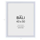 Moldura Pronta Branca 40x50cm Tropical