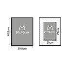 Moldura Pronta Glam Brass Dourado 30x40cm Inspire