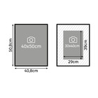 Moldura Pronta Glam Brass Dourado 40x50cm Inspire