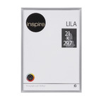 Moldura Pronta Lila Cinza 21x29,7cm Inspire