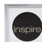 Moldura Pronta Lila Cinza 21x29,7cm Inspire