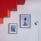 Moldura Pronta Lila Preta 40x50cm Inspire