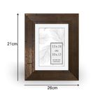 Moldura Pronta Parts Madeira Madeira 20x25cm