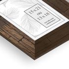 Moldura Pronta Parts Madeira Madeira 22x28cm