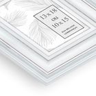 Moldura Pronta Romantic Madeira Branca 24x29cm