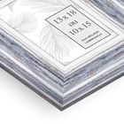 Moldura Pronta Romantic Madeira Cinza 24x29cm