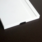 Moldura/rodapé De Poliestireno 10cm Frisado Branco (10x1x240c