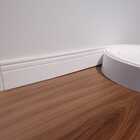 Moldura Rodapé Flexível De Eva 12 Metros -100mm X 10mm Autoco