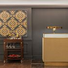 Moldura Rodateto 2 peças 3x200cm Branco Gart