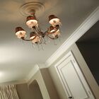 Moldura Rodateto 2 peças 3x200cm Branco Gart