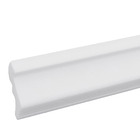 Moldura Rodateto 2 peças 3x200cm Branco Gart