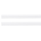 Moldura Rodateto 2 peças 3x200cm Branco Gart