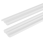 Moldura Rodateto 2 peças 5x200cm Branco Gart