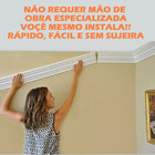 Moldura Rodateto Isopor F50 / 6cm (2mt) - 2UNI