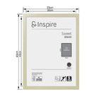 Moldura Sweet Pampa Verde 30x40cm Inspire