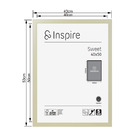 Moldura Sweet Pampa Verde 40x50cm Inspire