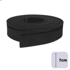 Molduras Autocolante Flexível Eva 5cm 10 Mts - 5c1-preto