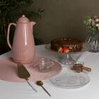 Molheira 50ml Lyor De Vidro E Bambu Cremeira Servir Caldas Mo