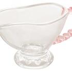 Molheira De Cristal Borda Coração Alça Rosa 118ml - Lyor