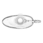 Molheira De Cristal De Chumbo Coração 15 5 X 6 X 8 Cm | Casa