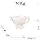 Molheira De Cristal De Chumbo Coração 15 5 X 6 X 8 Cm | Casa