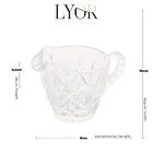 Molheira De Cristal Dublin 175ml 12x8cm