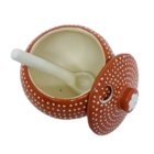 Molheira/farinheira Vermelha Cerâmica Vale Do Jequitinhonha (