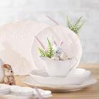 Molheira Lyor De Porcelana New Bone Butterfly Flower 200ml