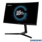 Monitor 24" Qled Samsung - Full Hd - Hdmi - Curvo - Super Sli