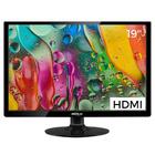 Monitor BrazilPC 19", LED, Widescreen, 1400 X 900, HDMI/VGA,