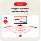 Monitor Gamer Lg 24 Full Hd 100hz 5ms Hdmi Ips - 24ms500-b