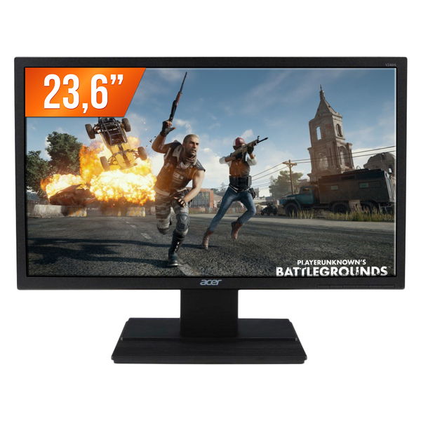 Monitor Led 23,6" Full Hd Acer V246hql Bid Hdmi Preto Bivolt