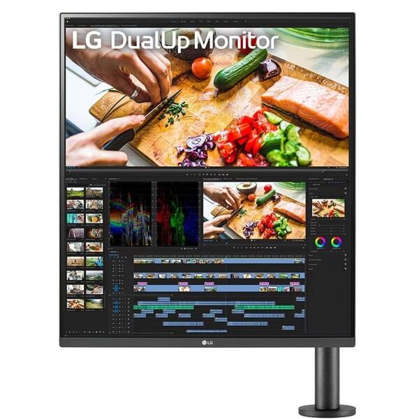 Monitor Led 28'' Lg, Qhd, Hdr, Ips, Hdmi, Display Port, Usb Type-c