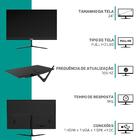 Monitor Led Full Hd 24" 165 Hz, 1ms, Moob Flat Preto