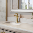 Monocando St Claire Dourado Escovado