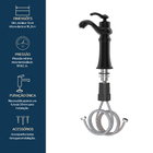 Monocando St Claire Preto