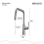 Monocomando Allure Aço Escovado