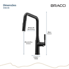 Monocomando Allure Preto