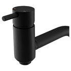 Monocomando Banheiro Bica Alta Slim 6209 Preto Fosco Fani