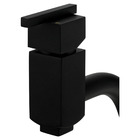 Monocomando Banheiro Bica Baixa Eros 6195 Preto Brilho Fani