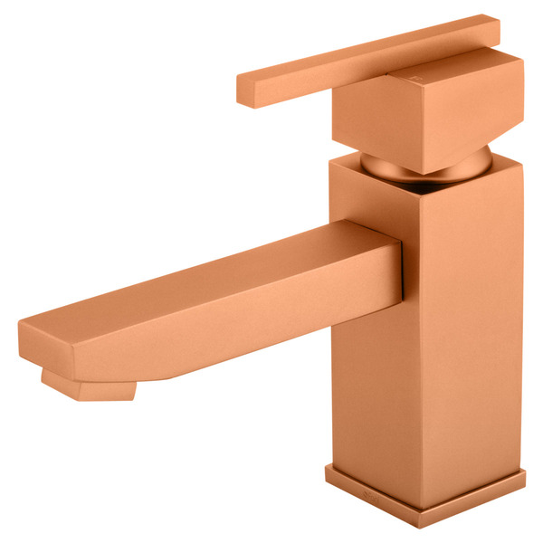 Monocomando Banheiro Bica Baixa Eros 6875 Rose Gold Fani