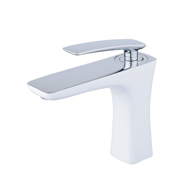 Monocomando Branco para lavatório Linha Boutique