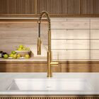 Monocomando Celine Dourado Escovado